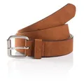 TOM TAILOR Synthetikgürtel TTDDOLLY 3 cm Breite & Statement-Look braun 85