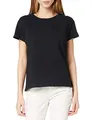 Build Your Brand Damen Ladies Box Tee T Shirt, Schwarz, M EU