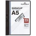 2 bis 50x DURABLE Klemmhefter DURACLIP, DIN A5, schwarz - SPARE BIS ZU 69%