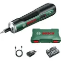 Bosch Akkuschrauber Pushdrive (integrierter Akku, 3,6 Volt, 32tlg. Bit-set)