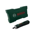 Bosch PushDrive Akkuschrauber 3.6V 1.5Ah Li-Ion Akku Bitset Micro USB Grün