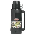 Thermos Schwarze 1,8 l kunststoffisolierte flasche