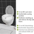 Wenko - Wc Sitz-erhöhung Secura, 150 Kg Tragkraft'-'14189145