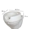 WENKO SECURA 12 cm Toilettensitz-Erhöhung WC Sitz Aufsatz Komfort bis 150kg NEU