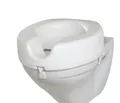 Wenko 17950100 Erhöhter Toilettensitz Secura, Tragkraft 150 kg, weiß