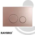 RAYBRO Betätigungsplatte CORTADO 55 Rose Gold für Geberit Spülkästen