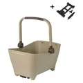 BASIL Tier- Hinterradkorb Hundeshopper "Buddy MIK 2.0", braun - Braun
