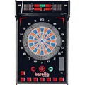 Karella Dartscheibe E-Master, elektronisch, für Softdarts, aus Kunststoff, mit 6 Dartpfeilen