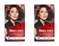 2x Schwarzkopf Brillance Intensiv-Color-Creme 874 Samtbraun EAN4015100441475