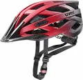 Uvex i-vo cc Fahrradhelm red-black matt 56-60 cm - Leichter Allround-Helm mit 3D IAS, 24 Belüftungen, Plug-in LED-kompatibel, Insektennetz, EN 1078