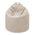 Ehrenkind® Sitzsack für Kinder | Für Körpergrößen von ca. 100–140 cm | Ergonomisch & bequem | Fördert eigenständiges Sitzen & Entspannen|Sitzsack Natur