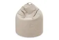 Ehrenkind Sitzsack aus Cord in zwei Größen (Kinder-Sitzsack, Natur, mit Seitentasche & Tragegriff), Komfortabler Cord-Sitzsack für Kinder & Erwachsene