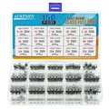AUKENIEN 150 Stück 0,5A 1A 1,5A 2A 2,5A 3A 5A 6A 7A 8A 10A 15A 20A 25A 30A 250V Sicherungen 6,3x32 6x30 MM Glas Sicherung Glassicherung Glasrohrsicherung Feinsicherung Schnelle Schlag Glasrohr Kit