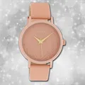 Oozoo Damenuhr Timepieces C10604 orange Lederarmband Quarz Analoguhr UOC10604