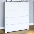 Kommode Ruben, Weiß, 80 X 101.6 Cm Vicco