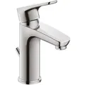 Duravit B.1 Einhebel-Waschtischmischer S mit Zugstangen-Ablaufgarnitur B11010001010, Badarmaturen, chrom