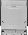 Exquisit EGSP6012-E-030E Vollintegrierter Geschirrspüler, 60 cm breit, 12 Maßgedecke, Glasprogramm, 4 Programme