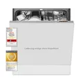 Exquisit Geschirrspüler EGSP6012-E-030E Silber | Spülmaschine 60 cm vollintegriert | Einbaugeschirrspüler | 12 Maßgedecke | Silber