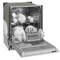 EXQUISIT Einbau-Geschirrspüler EGSP6012-E-030 INOX - vollintegriert - 60 cm - E