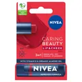 Nivea 3-in-1 Lippenpflege Rot 4.8g - Feuchtigkeit & Farbe