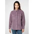 Eight2Nine Hemdjacke Cord Hemdjacke lila S