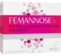 Femannose F Trinkgranulat mit je 2000 mg D-Mannose und 100 mg Preiselbeer-Extrakt, 14 St. Beutel