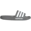adidas adilette Shower grau / weiß 48.5=UK13