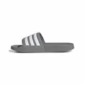 adidas Unisex Adilette Shower Slides, Grey Three / Cloud White / Grey Three, 48.5 EU