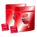 durex Kondome Gefühlsecht Ultra – 60er Pack (2 x 30 Stück), 60 St.