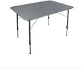 Bo-Camp Campingtisch, höhenverstellbar, 100x70cm, grau