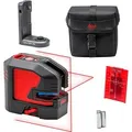 Leica Kreuzlinienlaser 848435, Lino L2s Einsteigerpaket, roter Laser, selbstnivellierend, Tasche, Zieltafel, Batterien