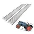 Auffahrrampe Schwerlastrampe Verladerampe 200 cm bis 2000 kg Aluminium  2 Stück