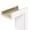 Borne Zarge CPL weiß 86 cm DIN links