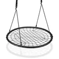 Nestschaukel Tellerschaukel Hängeschaukel Gartenschaukel 150 kg Nylon schwarz