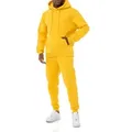 RedBridge Jogginganzug Sweat Suit Set Hoodie Hose Premium Loose-Fit (Set, 2-tlg) gelb XXL