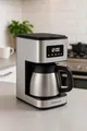 RB&G Ambiano Thermo Kaffeemaschine TCM-1, Edelstahl, 8 Tassen, 900 W, Timer-Funktion, 1L Wassertank