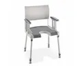 Invacare Dusch-Toilettenrollstuhl Aquatec® Sorrento Duschstuhl mit Hygieneausschnitt