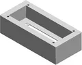 ABL Sockel für eMC2 Ladesäule | EMC9997 | Edelstahl | Einbausockel 100mm | Zubehör Montage Fundament