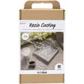 Creativ Company DIY Sets Formgießen Kreativ Set Harzgießen, Schwarz, Weiß,...
