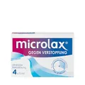 Microlax - Schnelles und sehr gut verträgliches Abführmittel bei Verstopfung – für Kinder und Erwachsene - 4 x 5ml