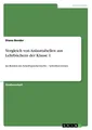 Vergleich von Anlauttabellen aus Lehrbüchern der Klasse 1 | Buch | 9783640520541