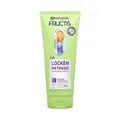 Garnier Fructis Locken Methode Spülung, Conditioner für alle Lockentypen, 14%-Feuchtigkeits-Komplex mit Hyaluron & Shea-Fettsäuren, mehr Feuchtigkeit, für geschmeidigeres Haar, ohne Silikone, 200 ml