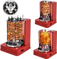 Syntrox Germany Dönergrill Rotisserie 1400W mit Zubehör rot