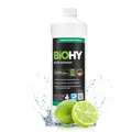BiOHY Bodenreiniger (1l Flasche) | Konzentrat für alle Reinigungsgeräte und alle Hartböden | angenehmer Geruch und streifenfreie Reinigung | ideal für Laminat, PVC & Stein | Bio Konzentrat