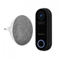 Hombli Smart Funk Türklingel mit Chime 2 mit Gegensprechfunktion 140° Winkel Kamera mit HD 1080p Vid