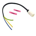 Bauer Motorbike Reparaturstecker 3-polig 611656 (83300413585) Cartool Stecker | mit Schrumpfschlauch und offenen Enden | Für BMW Motorrad mit CAN-Bus Buchse | 12V Adapter für Smartphone Handy Navi
