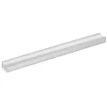 SO-TECH® Möbelgriff STOCKHOLM, Aluminium eloxiert, Lochabstand 32 - 320 mm silberfarben Bohrlochabstand: 160 mm | 1.1 cm x 17.4 cm