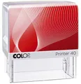 COLOP Stempel Printer 40 mit Logo - für max. 6 Zeilen mit Logo, 23 x 59 mm