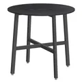 Esstisch klein, runder Küchentisch, für Wohnzimmer, Büro, 80 cm d, 75 cm H, I...