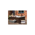 MSpa Whirlpool Frame TRIBECA XXL inkl. MSPA App, UVC, WiFi (Holz-Optik)
